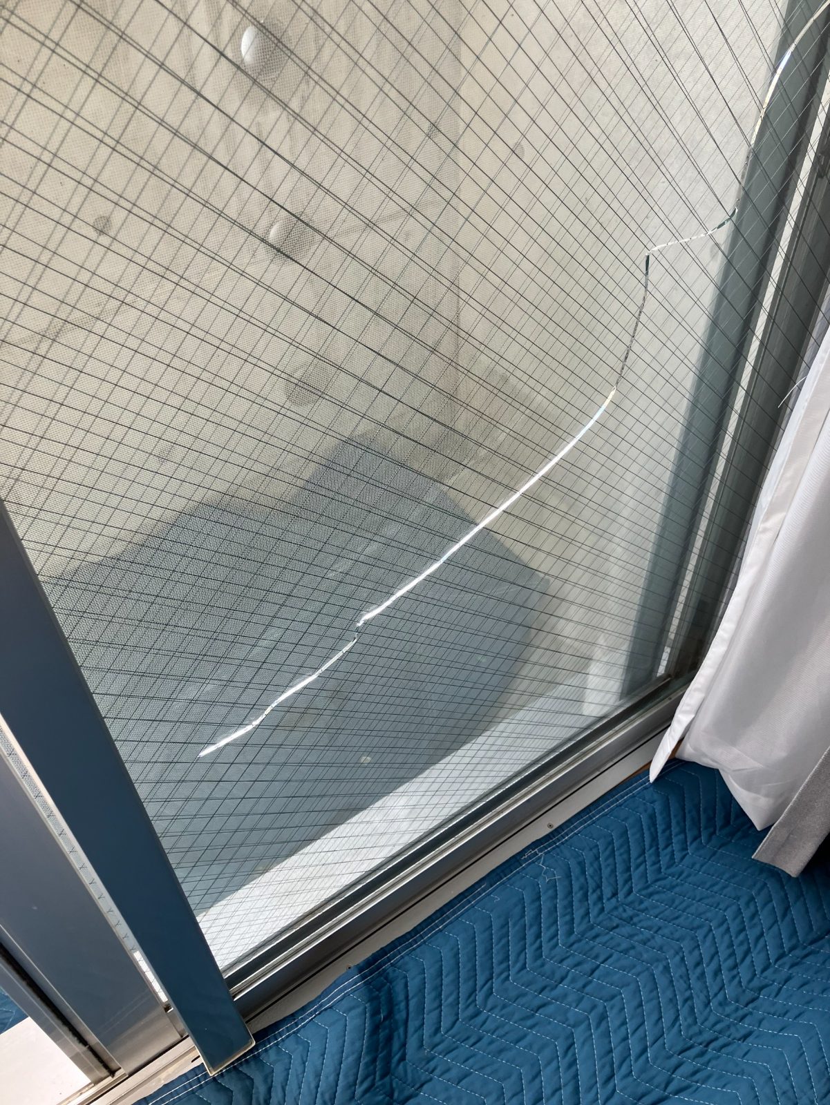 室内ガラス交換