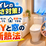 トイレの寒さ対策！コンセントなし・賃貸でもできるDIYと窓の断熱法